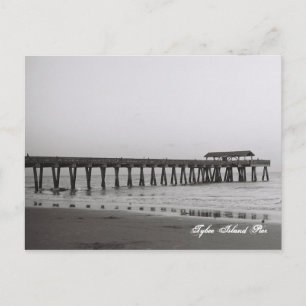Tybee Island Pier Postcard