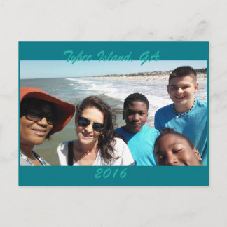 Tybee Island Vacation Postcard