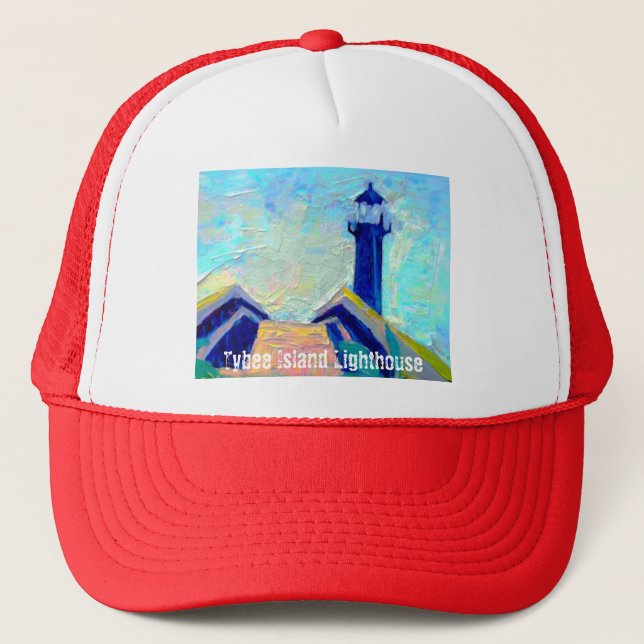 Tybee Lighthouse  Trucker Hat (Front)