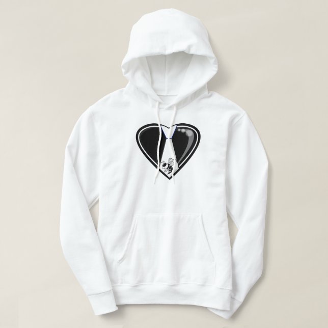 TYBEE LOVE HOODIE (Design Front)