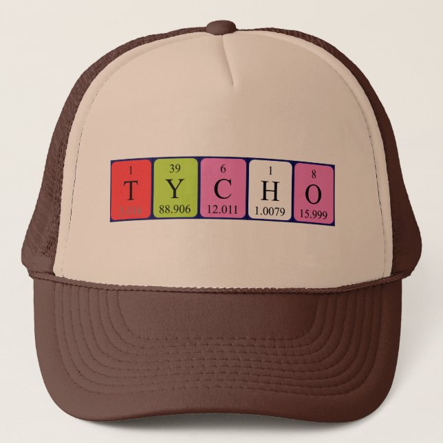 Tycho periodic table name hat (Front)