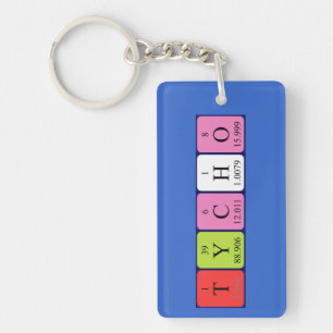 Tycho periodic table name keyring