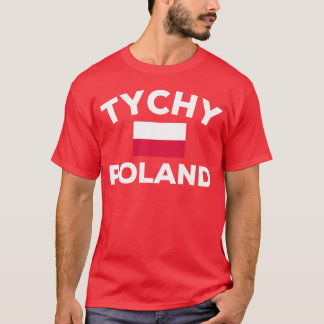 Tychy Poland Polish Flag City family T-Shirt