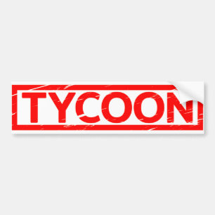 Tycoon Stamp Bumper Sticker