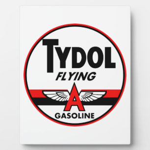 Tydol Flying Gasoline vintage sign Plaque