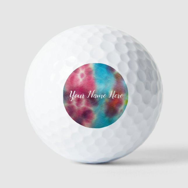 Tye Dye#2 Golf Balls (Front)