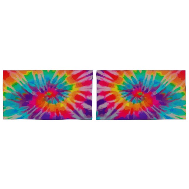 Tye-Dye-3 Pillowcase (Front-Set)