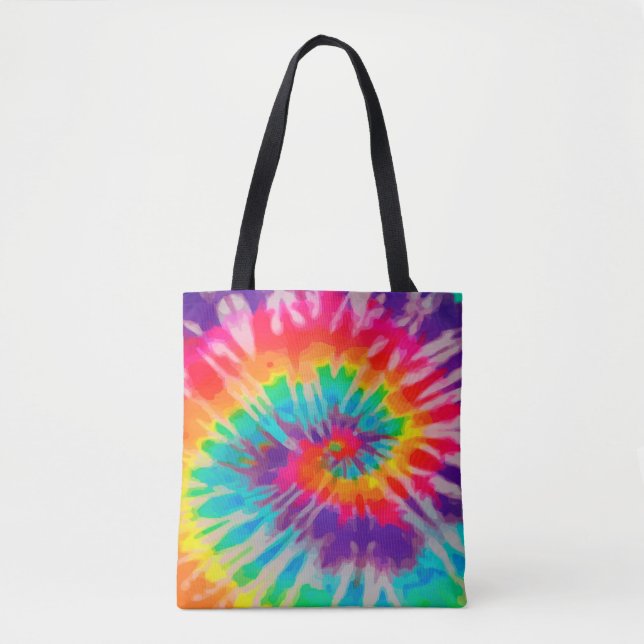 Tye-Dye-3 Tote Bag (Front)