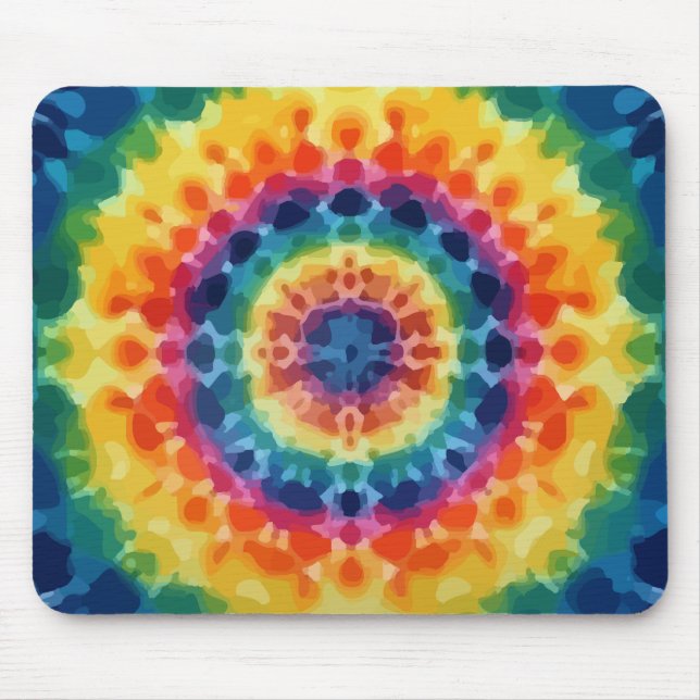 Tye-Dye-4 Mousepad (Front)