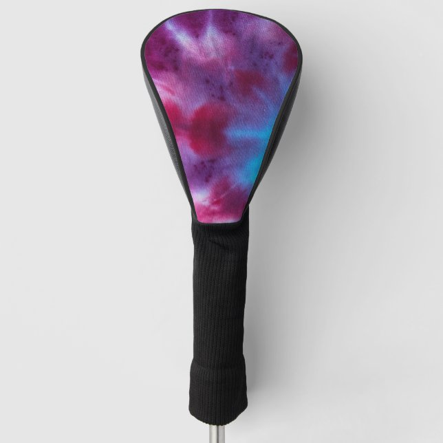Tye Dye #5 Golf Head Cover (Front)