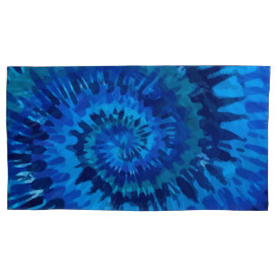 Tye-Dye-Blue Pillowcase