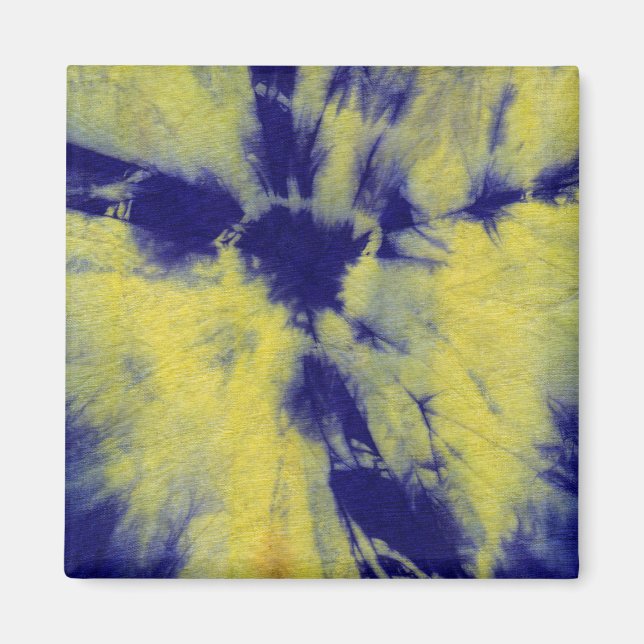 Tye Dye Composition #11 by Michael Moffa Magnet (Front)