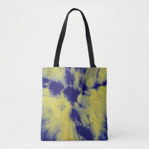 Tye Dye Composition #11 by Michael Moffa Tote Bag
