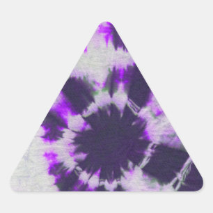 Tye Dye Composition #1 by Michael Moffa Triangle Sticker