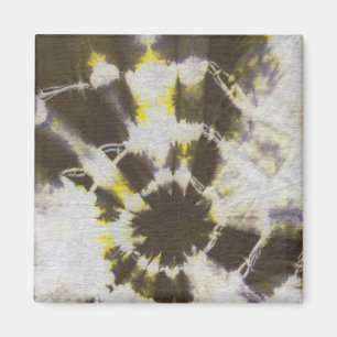 Tye Dye Composition #2 by Michael Moffa Magnet
