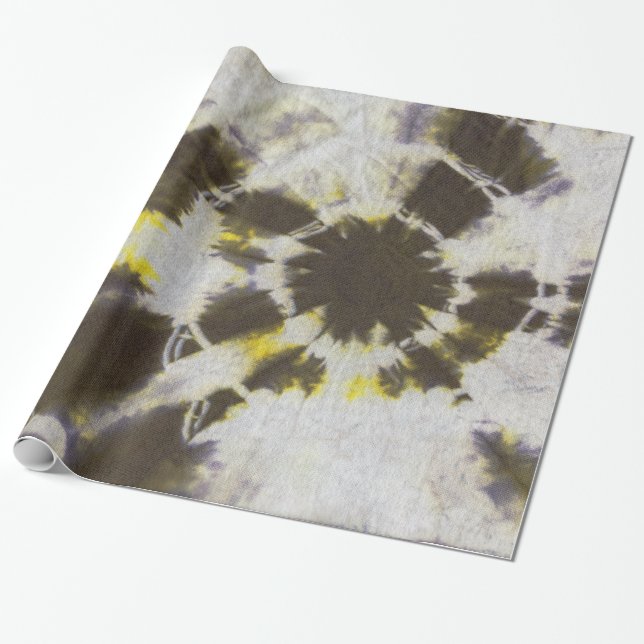 Tye Dye Composition #2 by Michael Moffa Wrapping Paper (Unrolled)