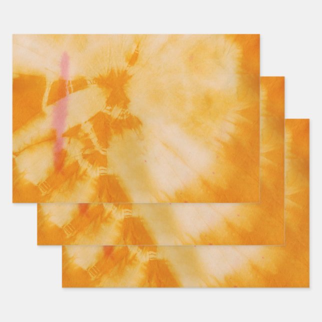 Tye Dye Composition #4 by Michael Moffa Wrapping Paper Sheet (Set)
