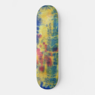 Tye Dye Composition #5 by Michael Moffa Skateboard