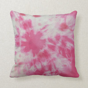 Tye Dye Composition #6 by Michael Moffa Cushion