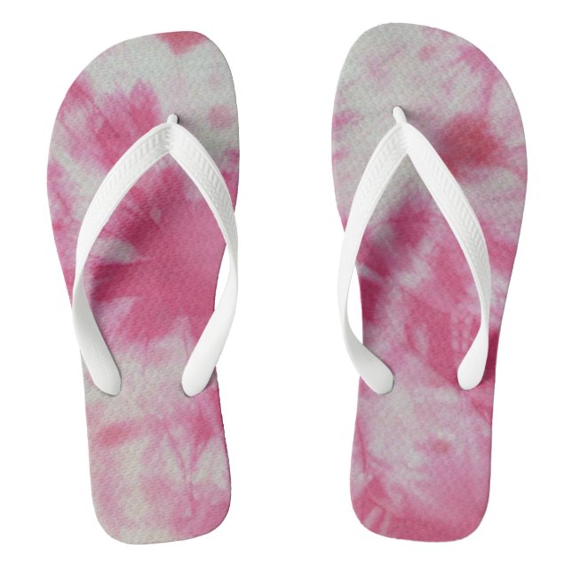 Tye Dye Composition #6 by Michael Moffa Thongs (Footbed)