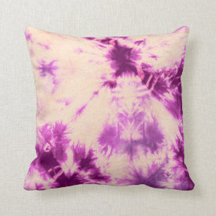 Tye Dye Composition #7 by Michael Moffa Cushion