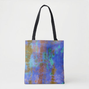 Tye Dye Composition #9 by Michael Moffa Tote Bag