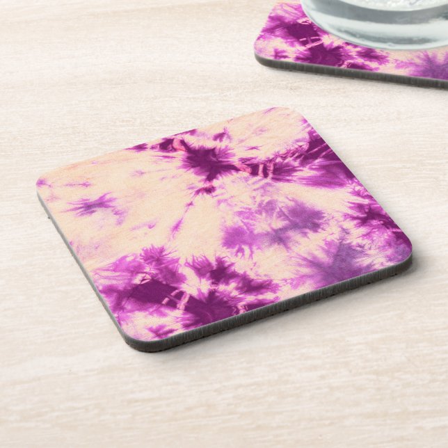 Tye Dye Composition No. 7 by Michael Moffa Coaster (Left Side)