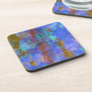 Tye Dye Composition No. 9 by Michael Moffa Coaster