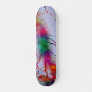 Tye Dye Lightning Skateboard