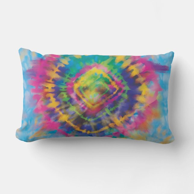 Tye-Dye  Lumbar Cushion (Front)