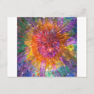 Tye-Dye Postcard