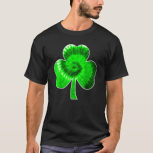 Tye Dye St Patricks Day Women Men Green C Irish 60 T-Shirt