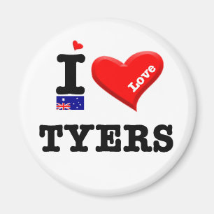 TYERS - I Love Magnet
