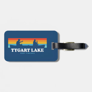 Tygart Lake West Virginia Canoe Luggage Tag