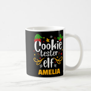 Tygraphy Cookie Tester Elf Family Matching  Coffee Mug