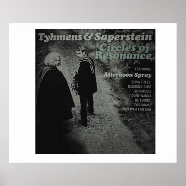 Tyhmens  Saperstein  Circles of Resonance  Album C Poster (Front)