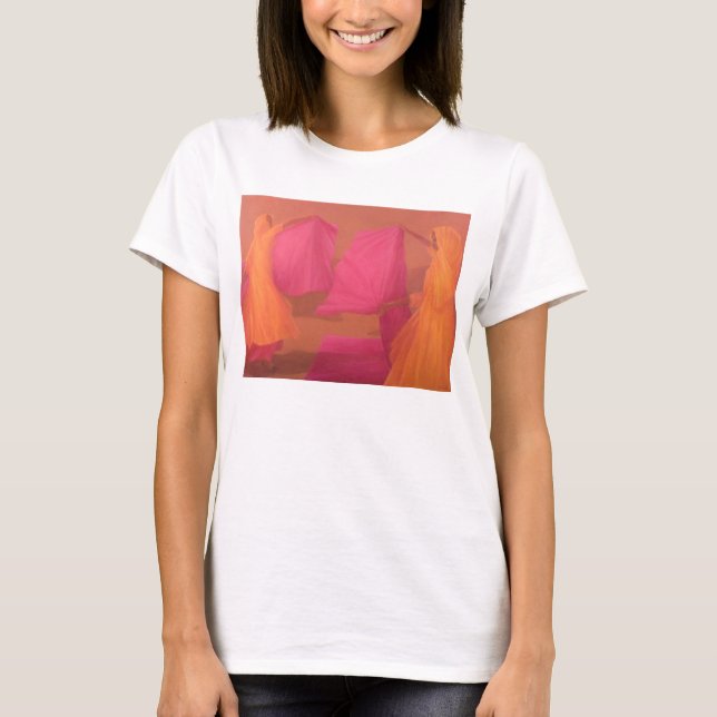 Tying Saris T-Shirt (Front)