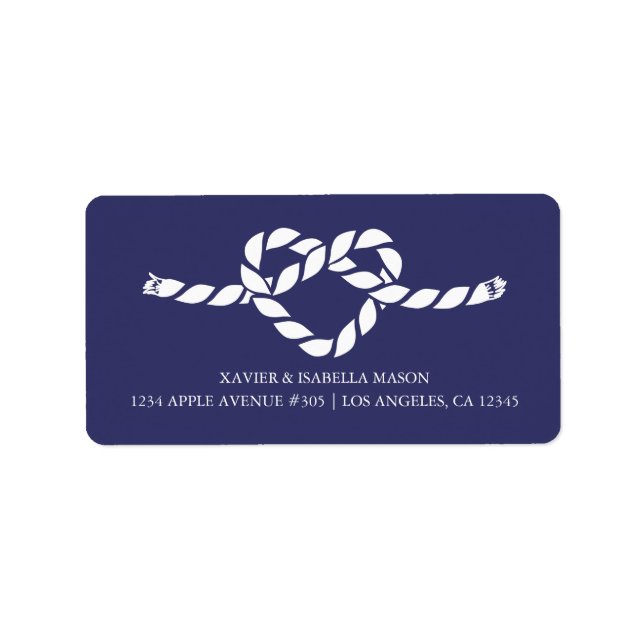 Tying The Knot | Custom Background Colour Label (Front)