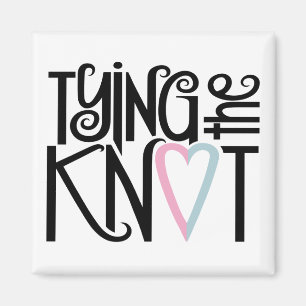 Tying the Knot Magnet