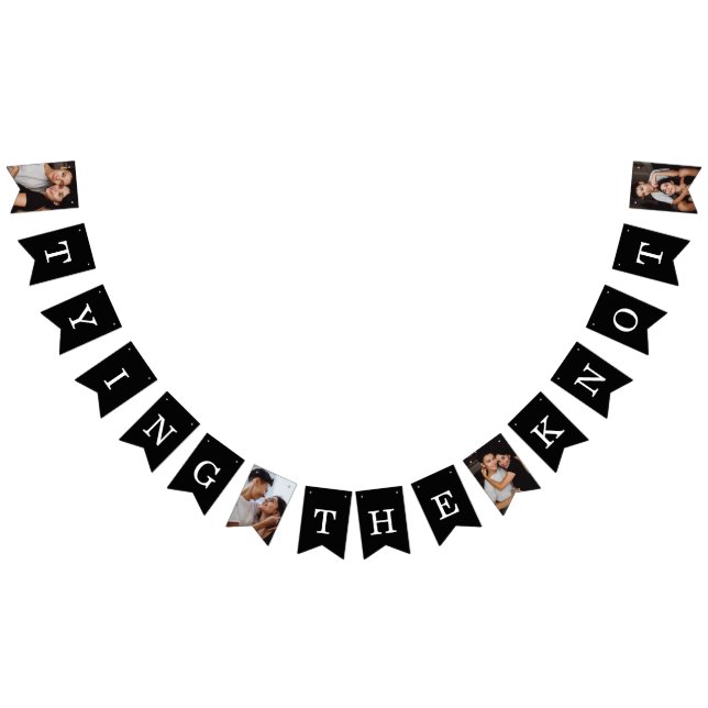 Tying The Knot Photo LGBTQ Bunting (All)