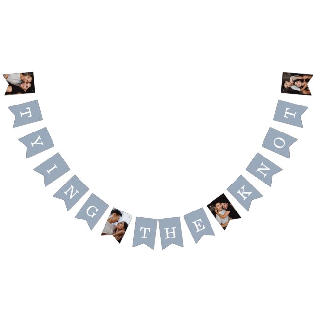 Tying The Knot Photo LGBTQ Bunting (All)