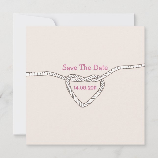 Tying the Knot Save the Date (Front)