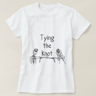Tying the knot t-shirt