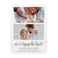 Tying The Knot Wedding Save The  Date 2 Photo