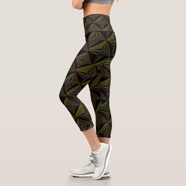 "Tying Up Loose Ends" High Waisted Capris (Left)