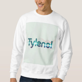Tylenol Logo Design Futuristic WordmarkUnique Bran Sweatshirt