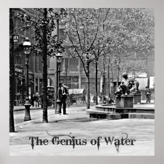 Tyler Davidson Fountain Poster