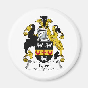 Tyler Family Crest Magnet
