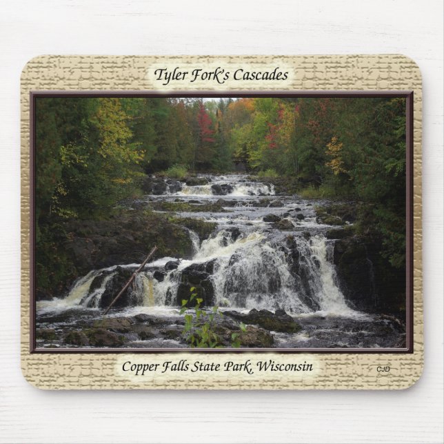 Tyler Forks Cascades mousepad (Front)