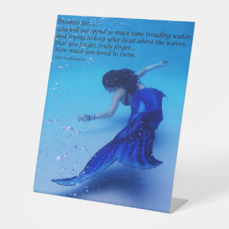 Tyler Quote Large Pedestal Sign